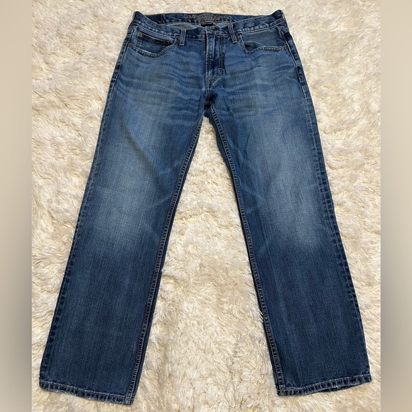 American Eagle Outfitters Men’s Size 33x30 Denim Blue Jeans EUC** - Picture 1 of 8